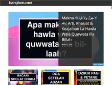 Tablet Screenshot of banghen.com
